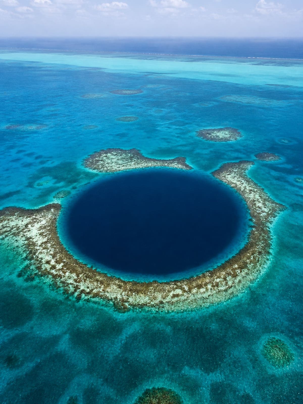 The Great Blue Hole — Belize